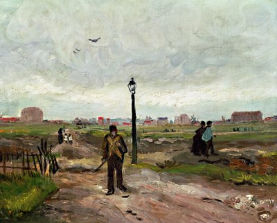Las afueras de París, 1886 de Vincent van Gogh