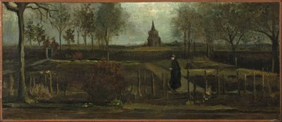 El Jardín del Párroco de Nuenen en primavera de Vincent van Gogh