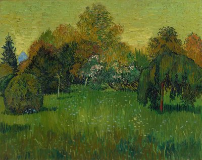 El jardín del poeta de Vincent van Gogh