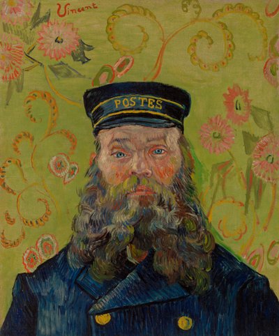 El cartero (Joseph-Etienne Roulin) de Vincent van Gogh