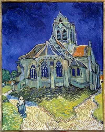 La iglesia de Auvers-sur-Oise de Vincent van Gogh