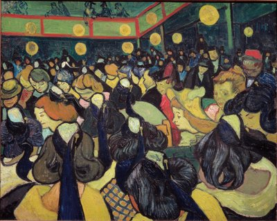 El salón de baile en Arles de Vincent van Gogh