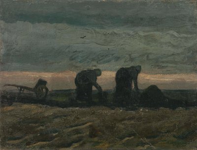 Dos mujeres en el brezal de Vincent van Gogh