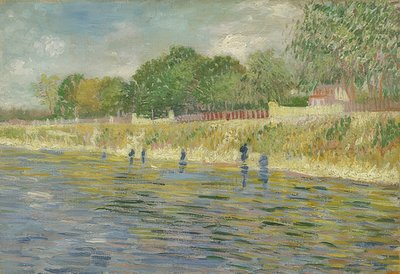 Orilla del Sena, París de Vincent van Gogh