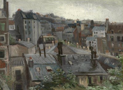 Vista desde el estudio de Vincent de Vincent van Gogh