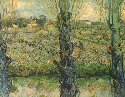 Vista de Arles de Vincent van Gogh