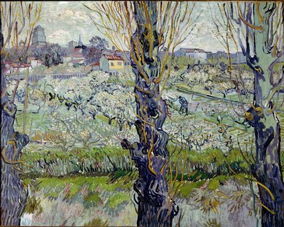 Vista de Arles de Vincent van Gogh