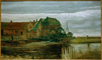 Molino de agua cerca de Gennep de Vincent van Gogh