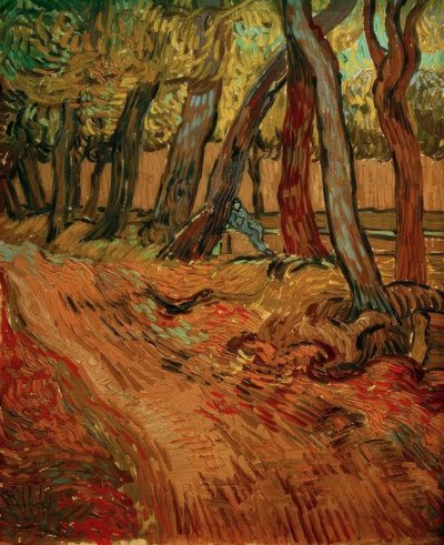 Camino en el Jardín del Sanatorio de Vincent van Gogh