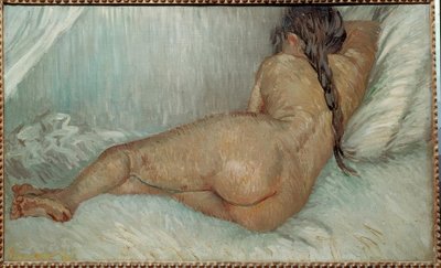 Desnudo femenino de espaldas de Vincent van Gogh