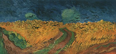 Campo de trigo con cuervos, julio 1890, 1947 de Vincent van Gogh