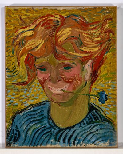 Joven con aciano de Vincent van Gogh