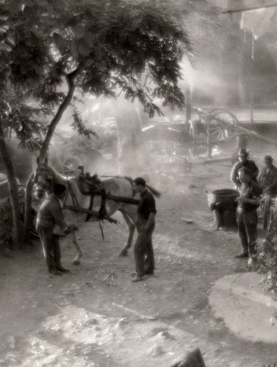 Herrar a los caballos, Italia de Vincenzo Balocchi