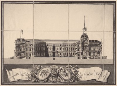 Castillo de San Miguel en San Petersburgo, 1797 de Vincenzo Brenna