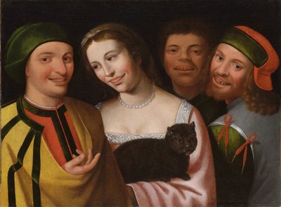 Alegoría de la hipocresía de Vincenzo Campi