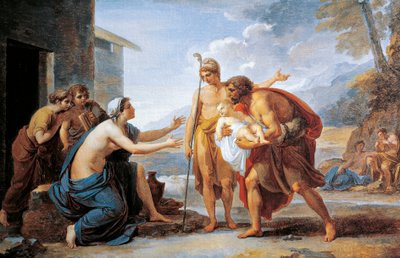 París y Hécuba de Vincenzo Camuccini
