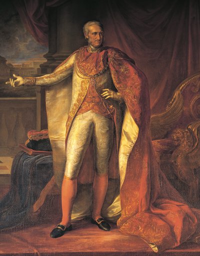 Retrato de Fernando I de las Dos Sicilias de Vincenzo Camuccini