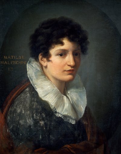 Retrato de Matilde Mazenchini de Vincenzo Camuccini