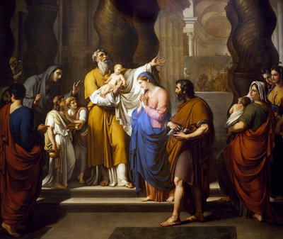 Presentación en el Templo de Vincenzo Camuccini