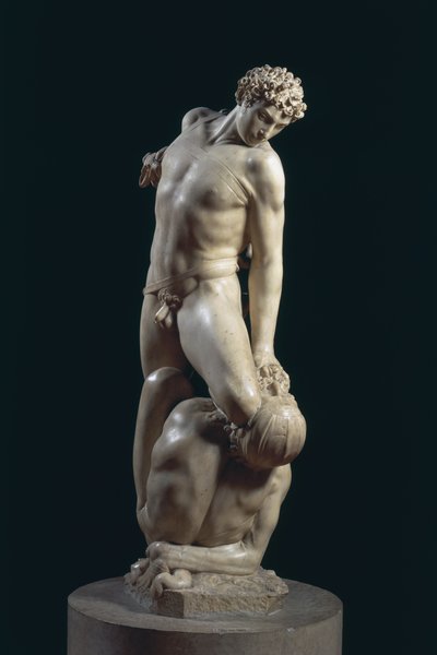 El honor triunfando sobre el engaño, c.1561 de Vincenzo Danti
