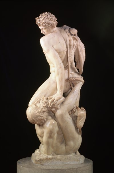 El honor conquistando el engaño, 1561 (mármol) de Vincenzo Danti