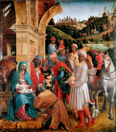 Adoración de los Magos de Vincenzo Foppa