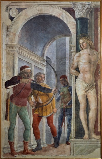 Martirio de San Sebastián de Vincenzo Foppa
