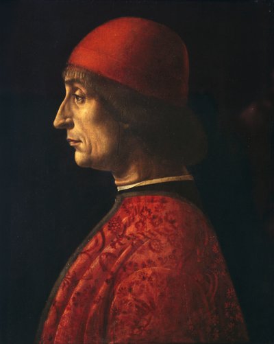 Retrato de Giovanni Francesco Brivio de Vincenzo Foppa