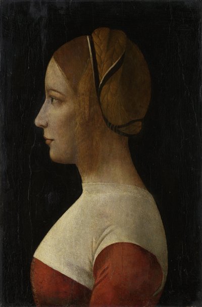 Retrato de una joven, c. 1490 de Vincenzo Foppa