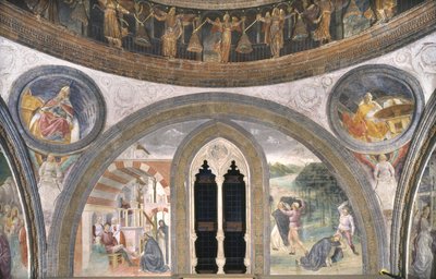 Escenas de la vida de San Pedro Mártir, 1466-68 de Vincenzo Foppa