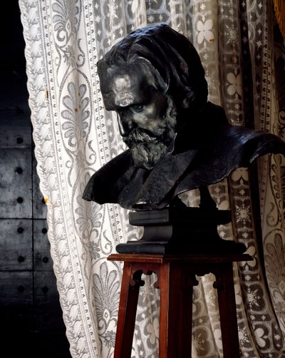 Busto de bronce de Giuseppe Verdi de Vincenzo Gemito