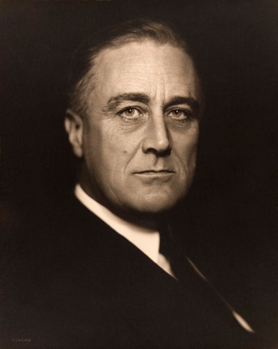 Retrato de Franklin D. Roosevelt por Vincenzo Laviosa de Vincenzo Laviosa