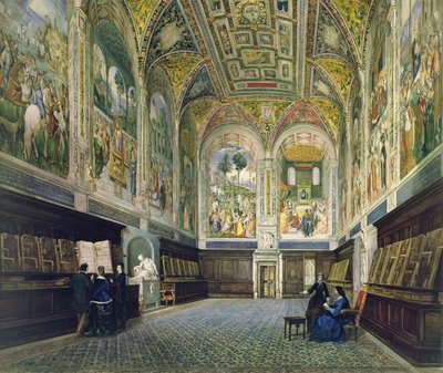 La Biblioteca Piccolomini, Siena de Vincenzo Marchi
