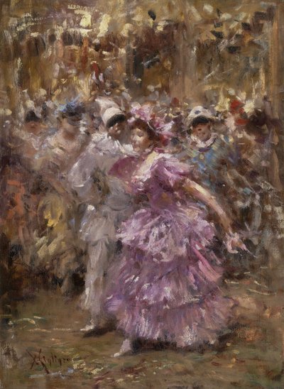 El Baile de Máscaras de Vincenzo Migliaro