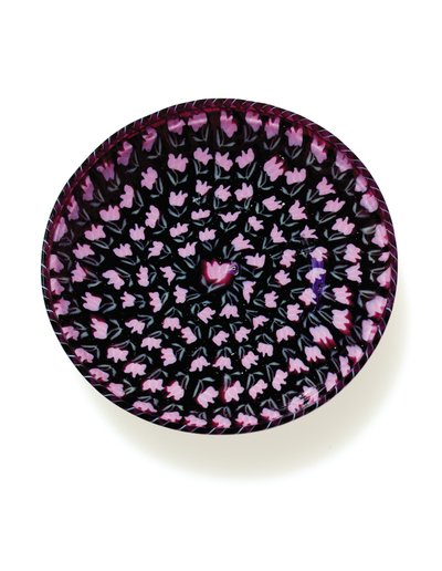 Plato de tulipanes "murrine", c.1900 de Vincenzo Moretti