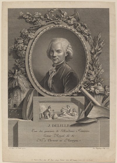 Jacques Delille de Vincenzo Vangelisti after André Pujos