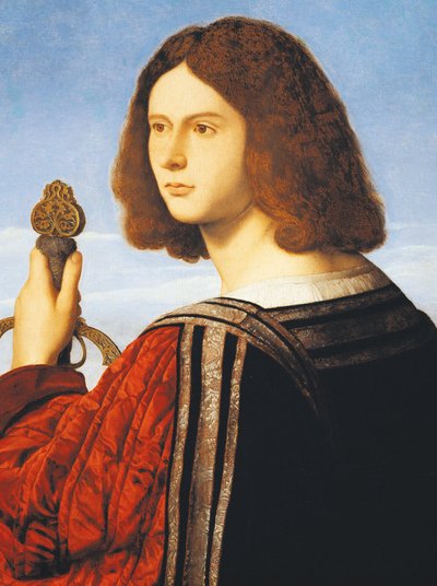 Retrato de Francesco Maria Della Rovere (Senigallia, Pesaro-1490 de Vincenzo di Biagio Catena