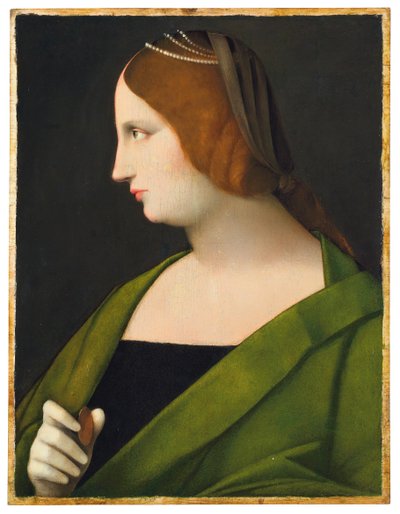 Retrato de una dama de Vincenzo di Biagio Catena