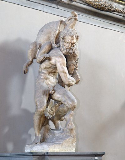 Trabajos de Hércules, Salone dei Cinquecento de Vincenzo di Raffaello de
