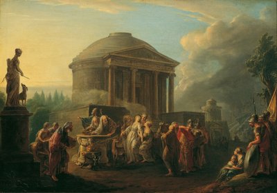 El sacrificio de Ifigenia de Vinzenz Fischer