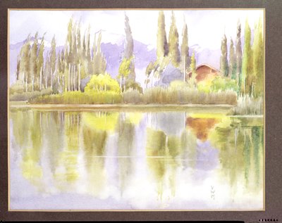Lago Dal, Cachemira de Violet M. Minchin