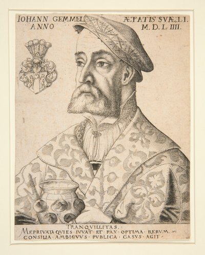 Retrato de Joannes Gemmel de Virgil Solis