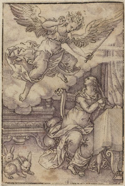 La Anunciación de Virgil Solis
