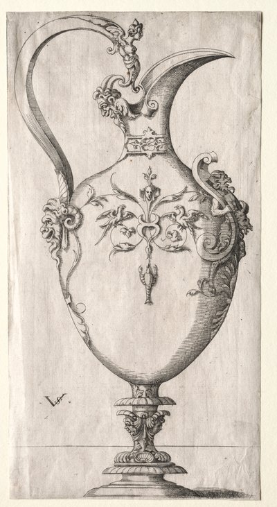 Diseño para una jarra de Virgilius Solis