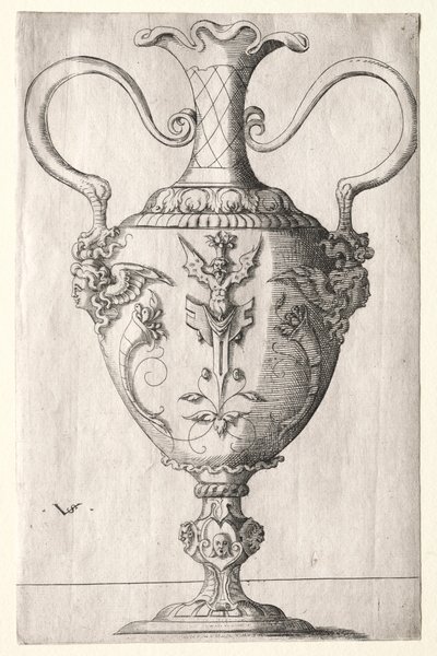 Diseño para un jarrón de Virgilius Solis