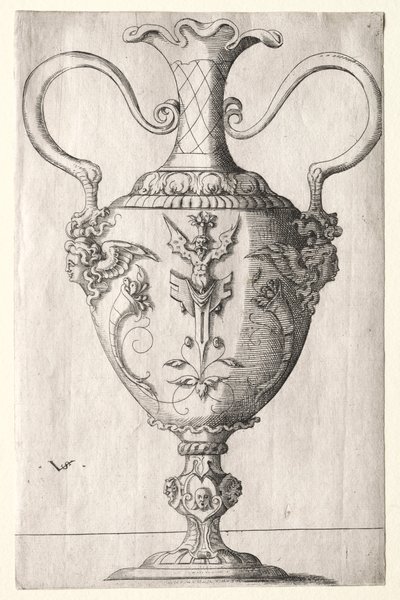 Diseño para un jarrón de Virgilius Solis
