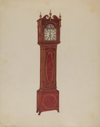 Reloj alto de Virginia Richards