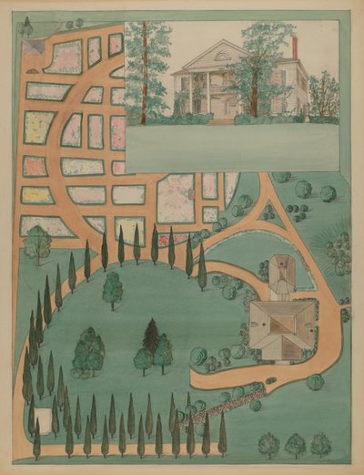 Mansión Jumel, c. 1936 de Virginia Richards