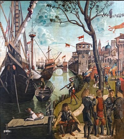 Llegada a Colonia de Vittore Carpaccio
