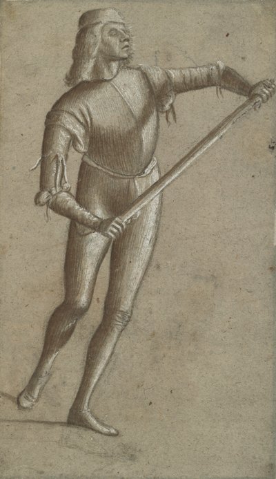 Carpaccio - Un gondolero (recto), hacia 1514-1520 de Vittore Carpaccio